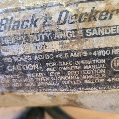 Black & Decker Heavy Duty Angle Sander