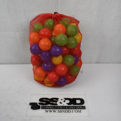 Bag of Plastic Balls - Colourful