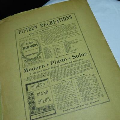 Antique Music books Lot #2