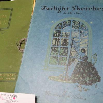 Antique Music books Lot #3