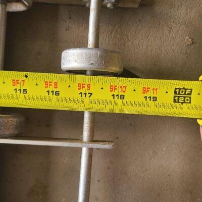 10 Ft MTD Roller Skate Wheel Conveyor