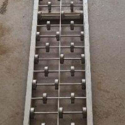 10 Ft MTD Roller Skate Wheel Conveyor