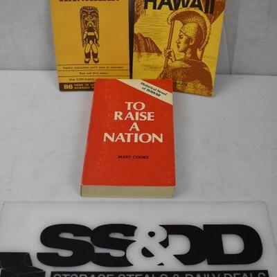 3 Books on Hawaii: Let's Learn a Little Hawaiian -to- To Raise a Nation