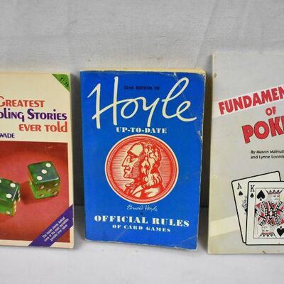 5 pc Poker Books: The Greatest Gambling Stories -to- Play Poker Like the Pros