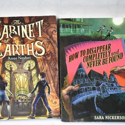 7 Fiction Books, Kids Adventure: The Cabinet of Earths -to- The Door to Time