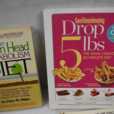 8 Books on Diet & Exercise: Calorie Counter -to- Flatten Your Stomach