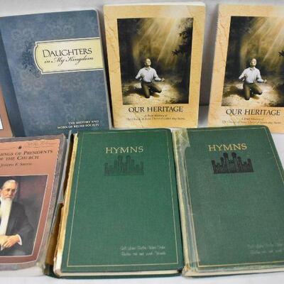 9 pc LDS Reference Books: True to the Faith -to- Hymns