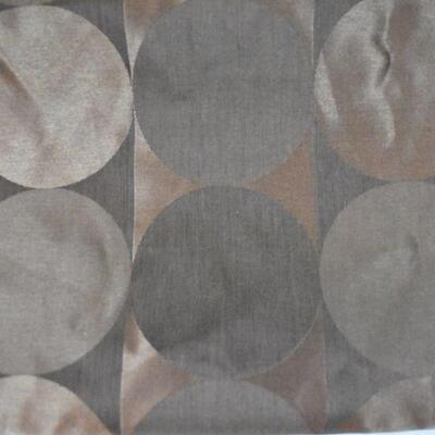 Brown Circles Shower Curtain, 72