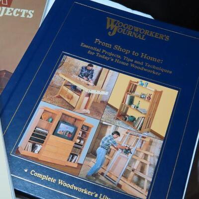 Woodworking book lot