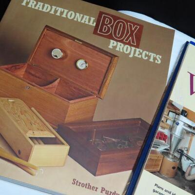 Woodworking book lot