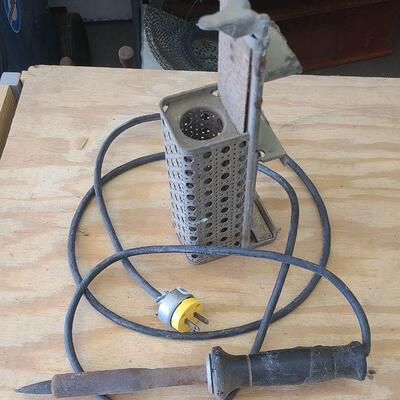 Vintage GE Electric Soldering Iron w/Stand