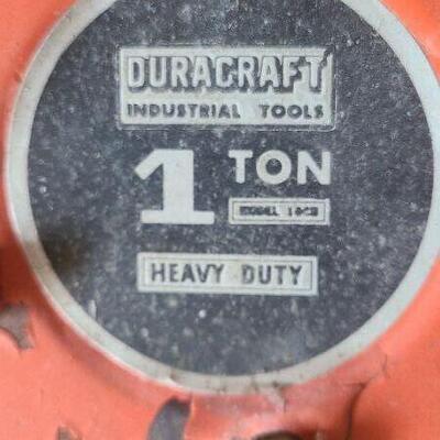 DuraCraft 1 Ton Hoist