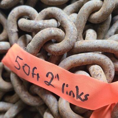 50 Foot Chain w/2" links