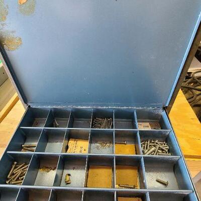 Vintage Bowman 6 Drawer Metal Small Parts Toolbox