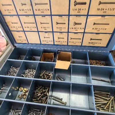 Vintage Bowman 6 Drawer Metal Small Parts Toolbox