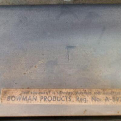 Vintage Bowman 6 Drawer Metal Small Parts Toolbox