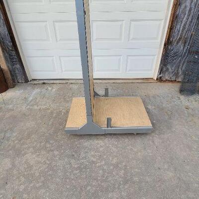 2 Sided Pegboard Rolling Gondola