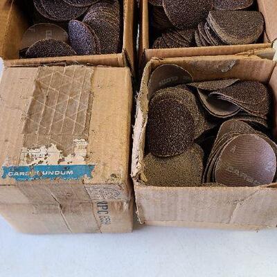 4 Boxes of 3" Carborundum Sanding Disc