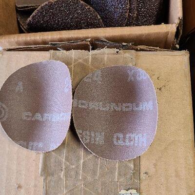 4 Boxes of 3" Carborundum Sanding Disc