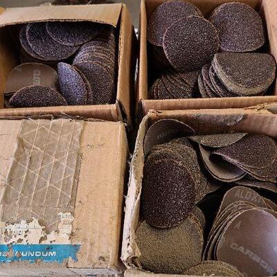 4 Boxes of 3" Carborundum Sanding Disc