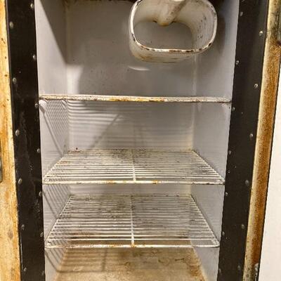 Lot# 118 s Antique General Electric Monitor Top Refrigerator Freezer Part Repair Appliance 