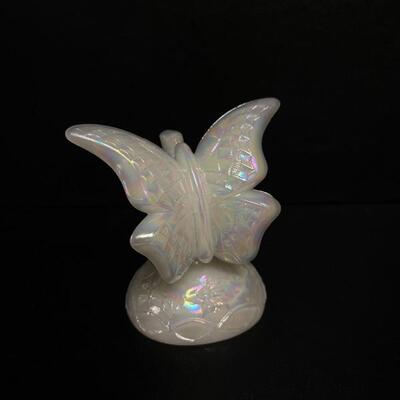 Fenton Butterfly on Stand