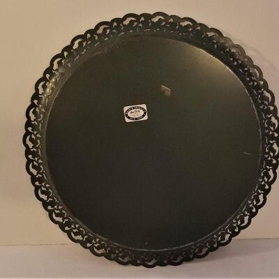 Lot #101  Vintage painted Tole Tray