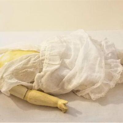 Lot #107  Antique German Bisque FloraDora Doll with Composition body - all original