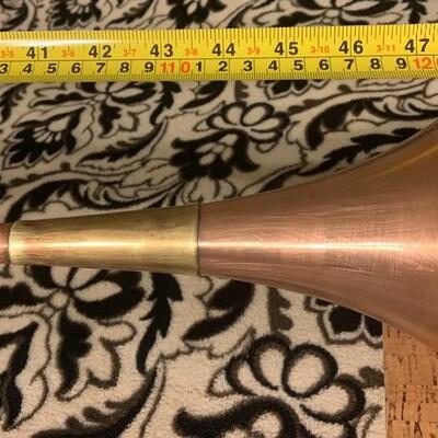 19th century Brass and Copper Hunting Horn