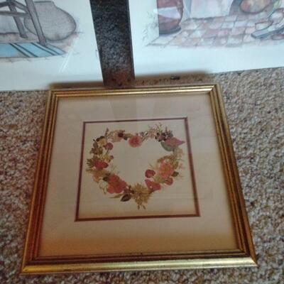 LOT 113  FRAMED WALL ART