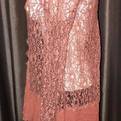 Choker top lace dress / top