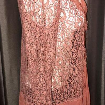 Choker top lace dress / top