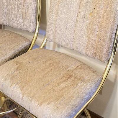 Lot #118  Set of 4 1980's barstools