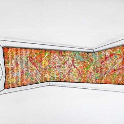 
Orange 80"x31" $1,.050
Corrugate aluminum with metal frame
Indoor/outdoor/residential/commercial

