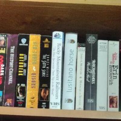 LOT 77   MOVIES ON VHS