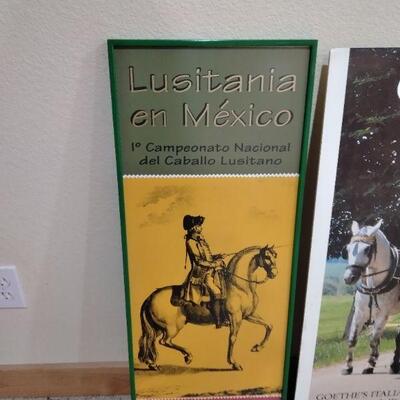 LOT 121 MEXICO POSTER AND CARRAGE POSTER