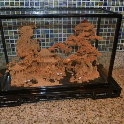 LOT 12 CARVED HOME DECOR