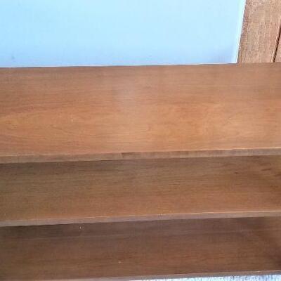 Lot #123  1970's Display Rack - three shelves