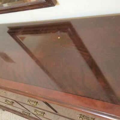 Lot #124  Nice Drexel Dresser with Mirror