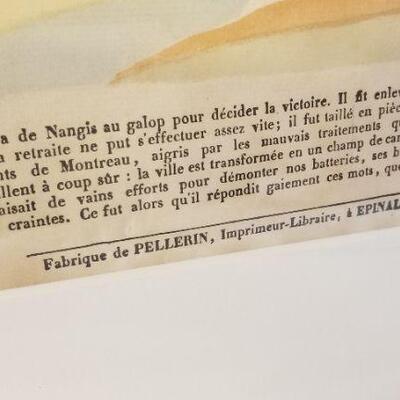 Lot #134  Antique Print of Napoleon at Montereau (Napoleonic Wars)