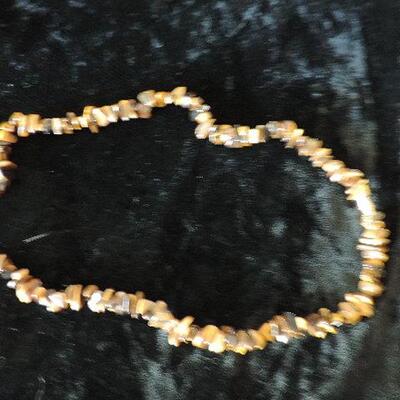 GENUINE TIGER EYE NECKLACE