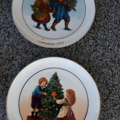 CHRISTMAS PLATES 