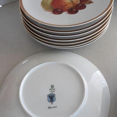 BAVERIAN PLATES & BISCOTTI JAR