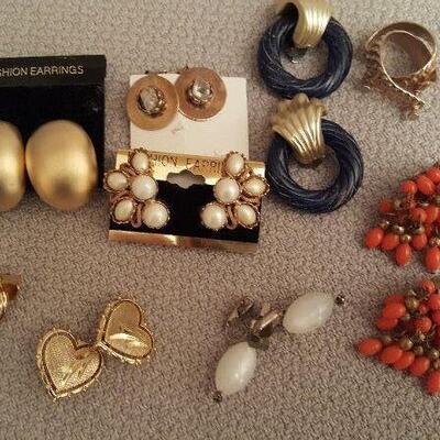 Collection of Clip-On Earrings