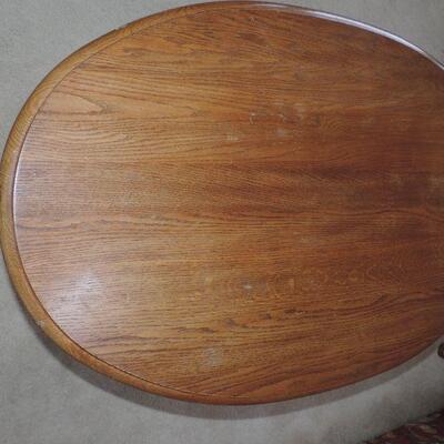 VINTAGE WOOD COFFEE & SIDE TABLE