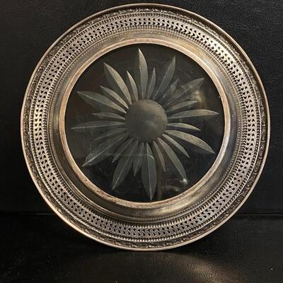 F. Whiting & Co. Talisman Rose Sterling Plate