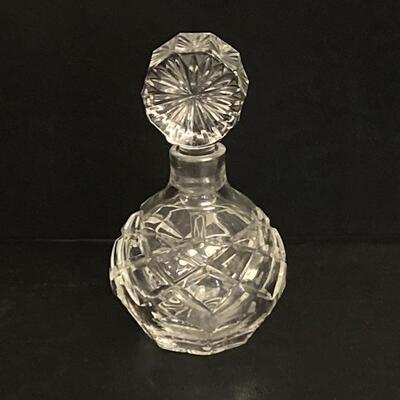 Vintage Crystal Perfume Bottle 