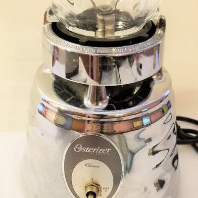 Lot #138  Vintage Osterizer Blender