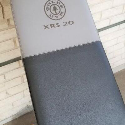 Lot #143 Gold's Gym Weight Bench