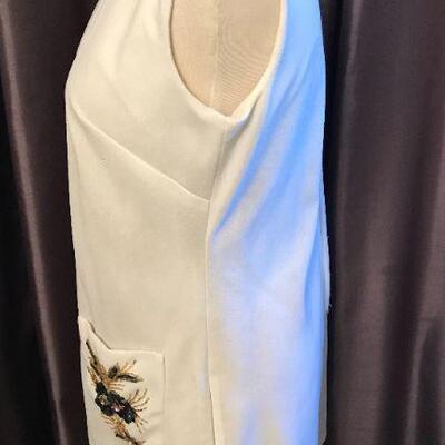 " Nehru "  jacket style dress / top 1960s